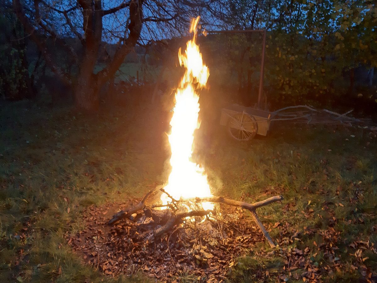 Apagar el fuego del todo