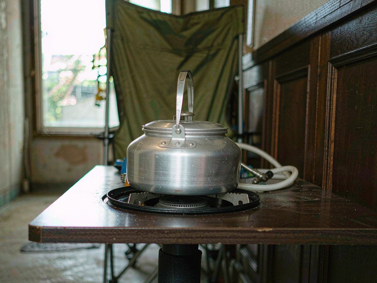 Cacerola de aluminio de un litro
